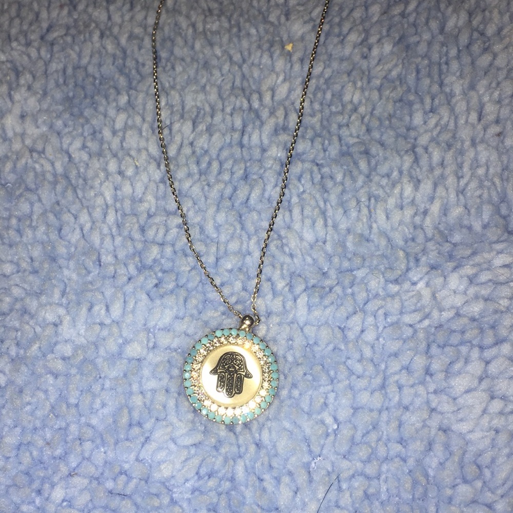 brand new Jewish hand necklace!